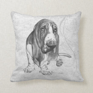 Basset Hound Cushion