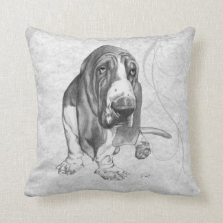 Basset Hound Cushion