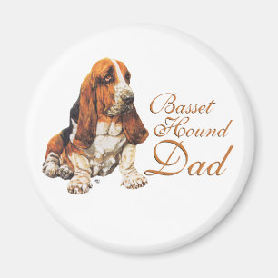 Basset Hound Dad Magnet