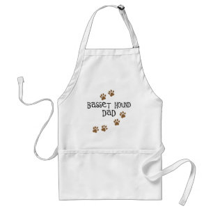 Basset Hound Dad Standard Apron