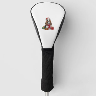 Basset Hound Dog Christmas Parties Santa Dog Lover Golf Head Cover