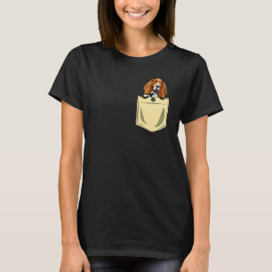 Basset Hound Dog In The Pocket Puppy T-Shirt