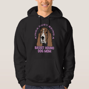 Basset Hound Dog Mum Dog Owner Basset Hound_1 Hoodie