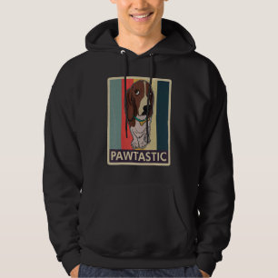 Basset Hound Dog Mum Walk Dog Sayings Breeder 5 Hoodie