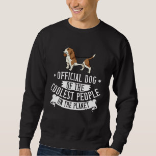 Basset Hound Dog Puppies Owner 1 Sweatshirt