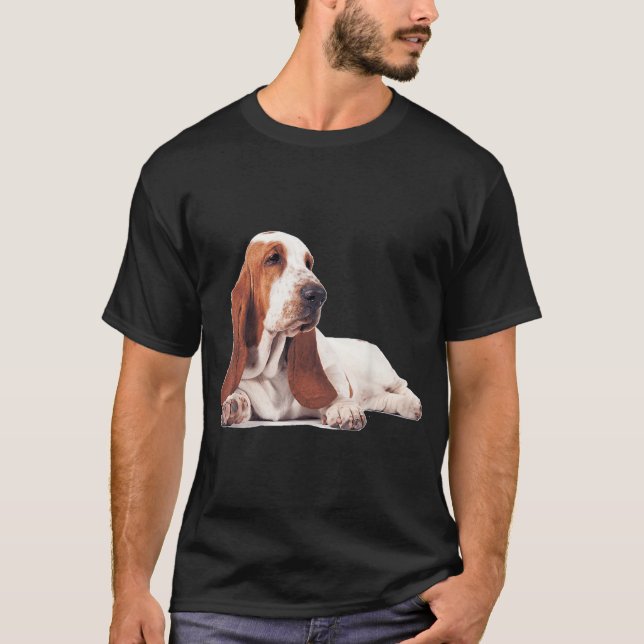 Basset Hound Dog T Shirt I Love Like Basset Hound (Front)