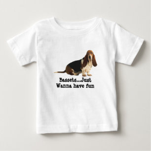 Basset Hound Fun Loving Toddler Unisex Shirt