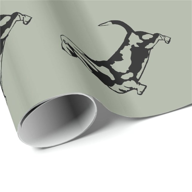 Basset Hound Gift Wrapping Paper (Roll Corner)