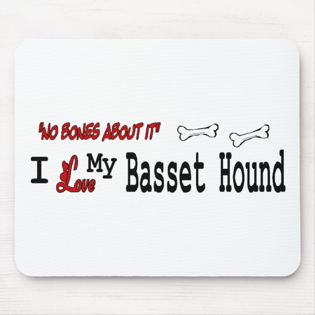 Basset Hound Gifts Mouse Mat (Front)