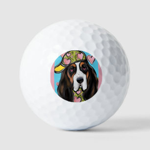 Basset Hound Golf Balls
