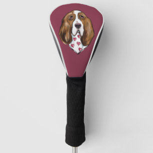 BASSET HOUND GOLF HEAD COVER