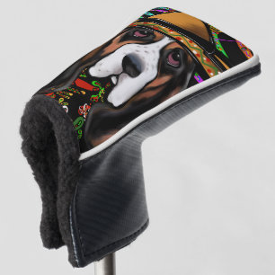 BASSET HOUND GOLF HEAD COVER