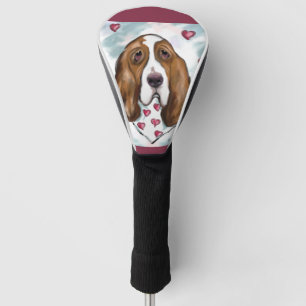 BASSET HOUND GOLF HEAD COVER