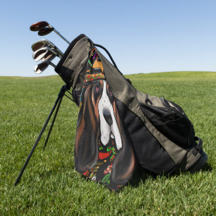 BASSET HOUND GOLF TOWEL