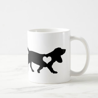Basset Hound Heart Mug