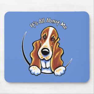 Basset Hound IAAM Mouse Mat