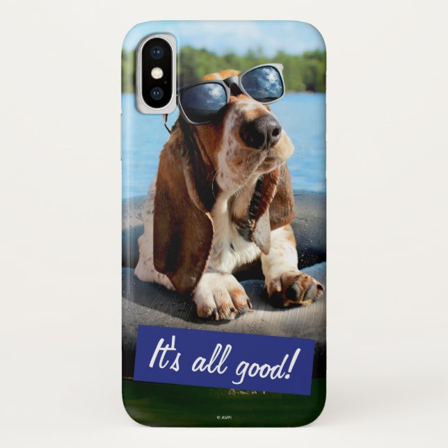 Basset Hound In Sunglasses Case-Mate iPhone Case (Back)