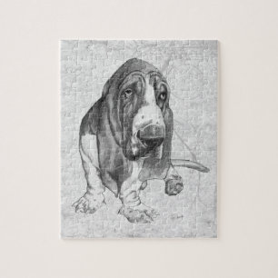 Basset Hound Jigsaw Puzzle
