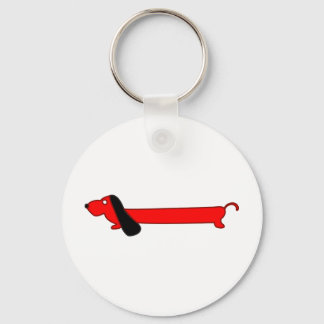 BASSET HOUND KEY RING