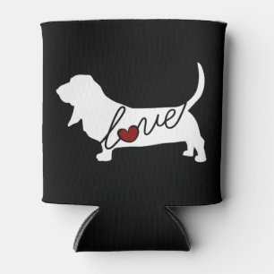 Basset Hound Love Can Cooler