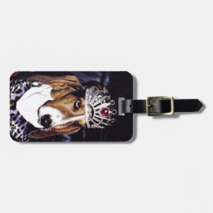 Basset Hound Luggage Tag