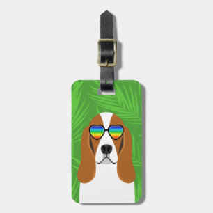 Basset Hound Luggage Tags