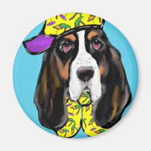 Basset Hound Magnet