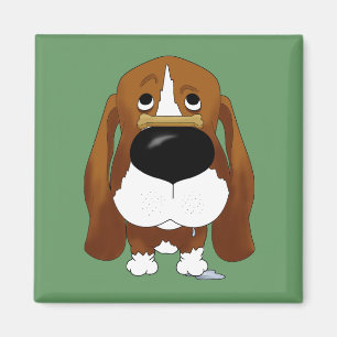 Basset Hound Magnet
