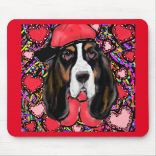 Basset Hound Mouse Mat