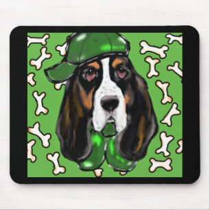 Basset Hound Mouse Mat