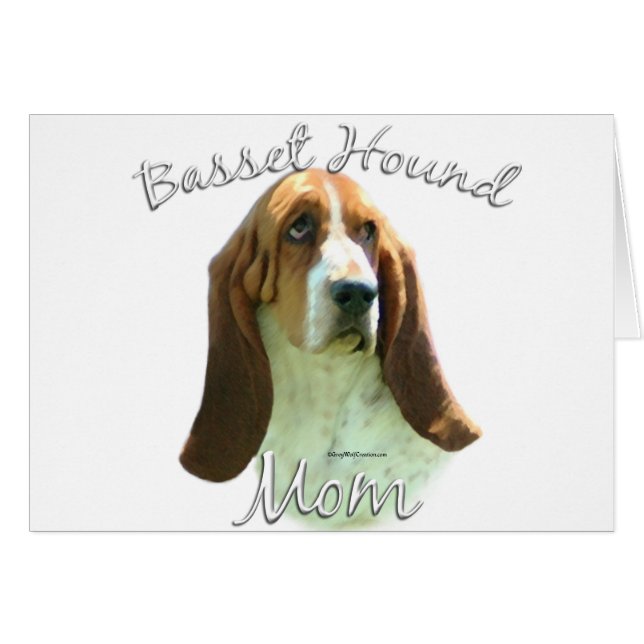 Basset Hound Mum 2 (Front Horizontal)