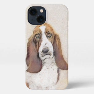 Basset Hound Painting - Cute Original Dog Art iPhone 13 Case