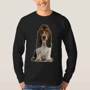 Basset Hound Photo Dog Owner Lover Basset Hound Pr T-Shirt
