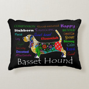 Basset Hound Pillow