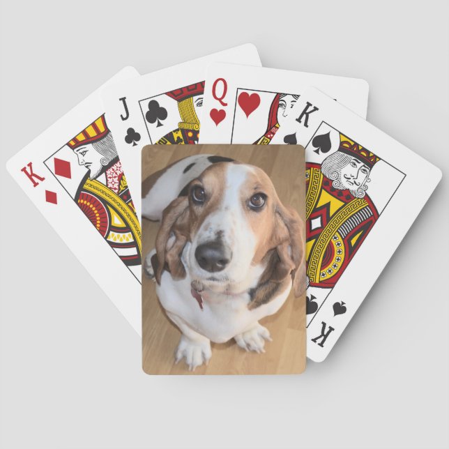 Basset Hound Playing Cards (Back)