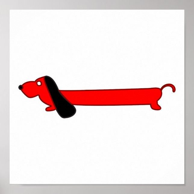 BASSET HOUND POSTER (Front)