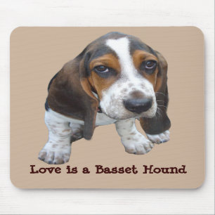 Basset Hound Puppy Mousepad