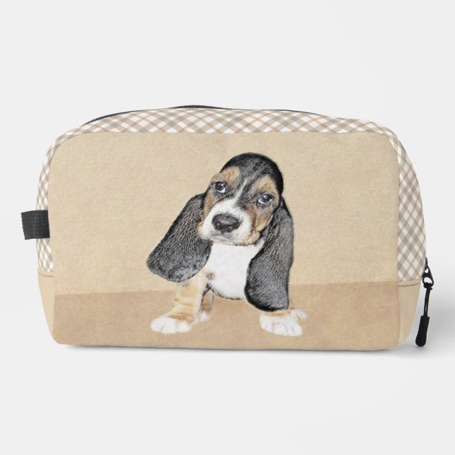 Basset Hound Puppy Painting Tri-colour Cute Dog Ar Dopp Kit (Front)