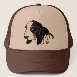 BASSET HOUND PUPPY TRUCKER HAT