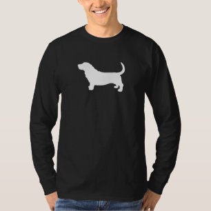 Basset Hound Silhouette T-Shirt