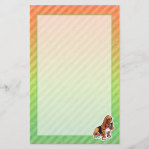 Basset Hound Stationery