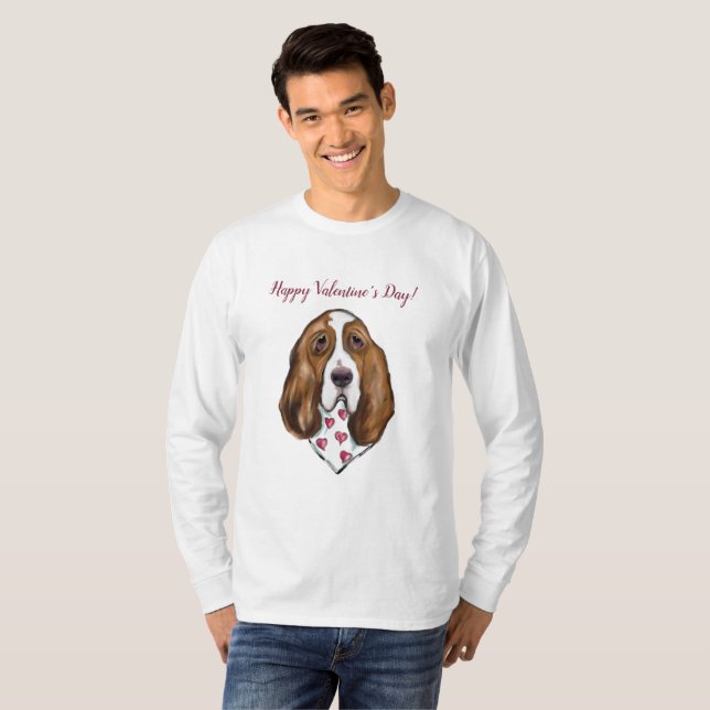 Basset Hound T-Shirt (Front Full)