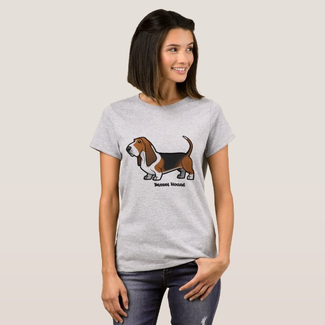 Basset Hound T-Shirt (Front Full)