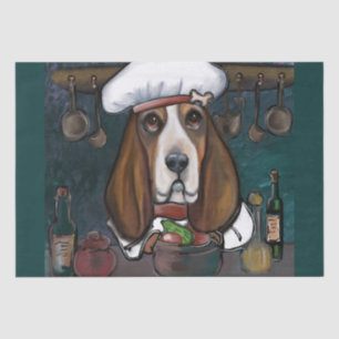 BASSET HOUND TISSUE PAPER