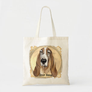 Basset Hound tote bag