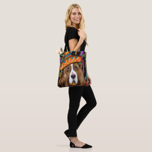 BASSET HOUND TOTE BAG