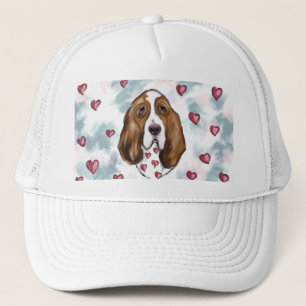 Basset Hound Trucker Hat