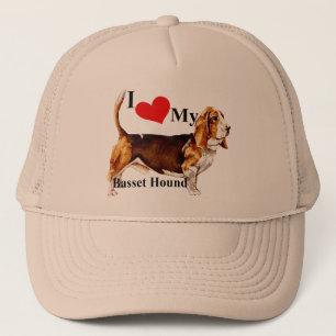 Basset Hound Trucker Hat