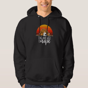 Basset Hound Vintage  8 Hoodie