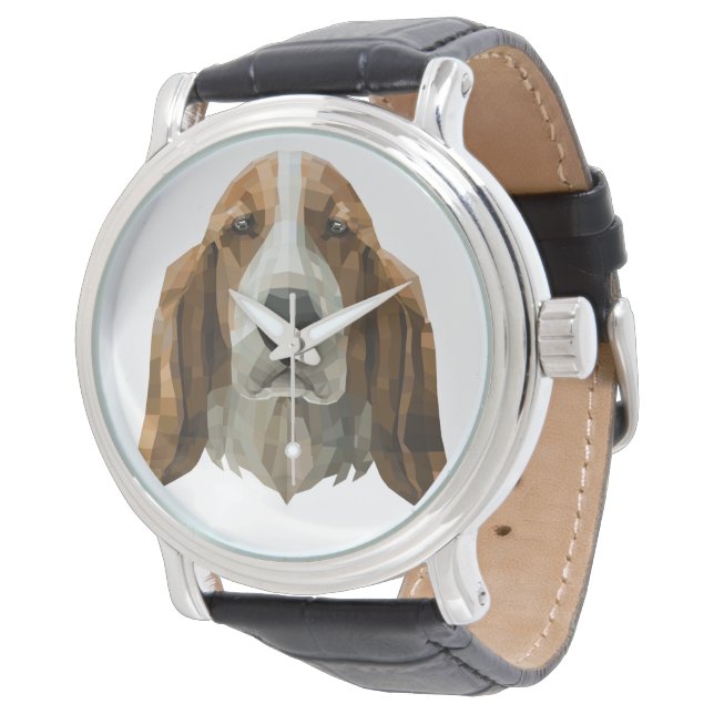 Basset Hound Watch (Angled)